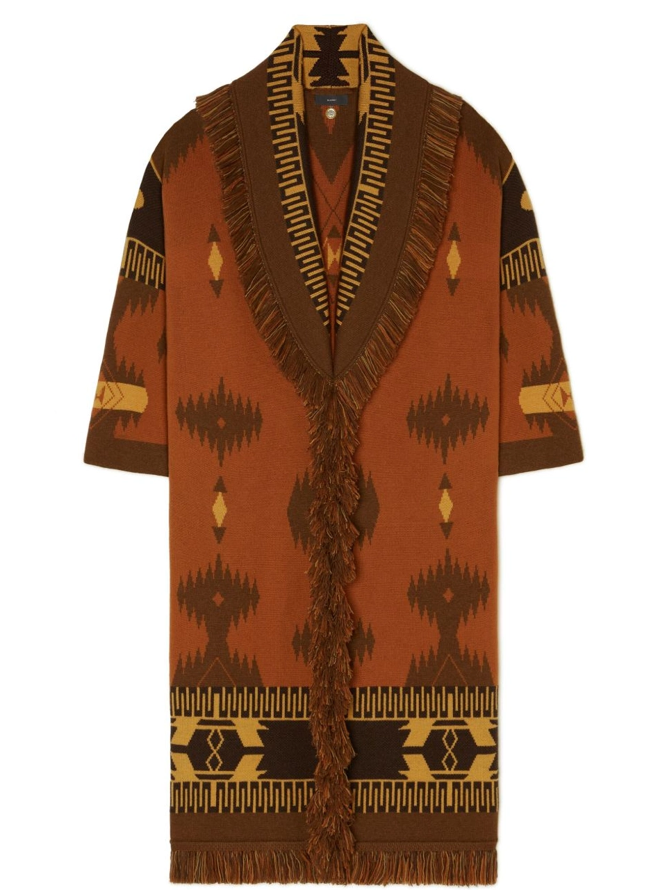 Affordable Alanui jacquard Women geometric-pattern cardigan 0424